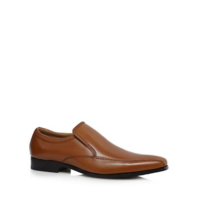 Henley Comfort Tan leather tramline shoes